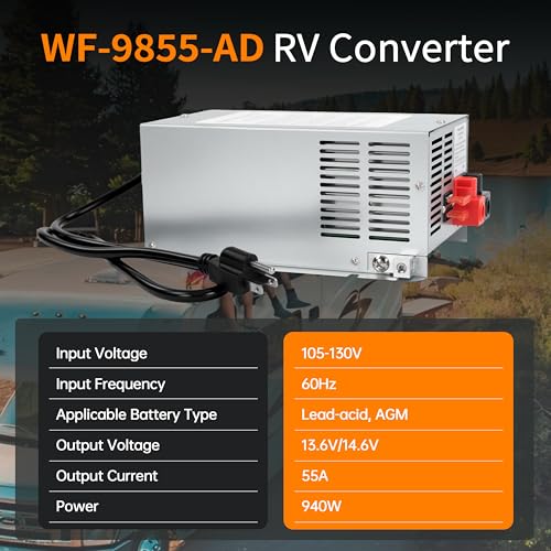 Image of WF-9855 55 Amp RV Power Converter Charger