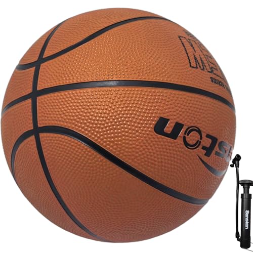 Senston 29.5'' Outdoor Basketball Premium Grip with Pump for Men Women