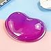 Ergonomic Gel Wrist Rest for Mouse, Computer Mouse Wrist Support for Arm Pain Relief, Heart-Shaped Cute Hand Wrist Cushion for Home and Office Working Gaming Anti-Fatigu