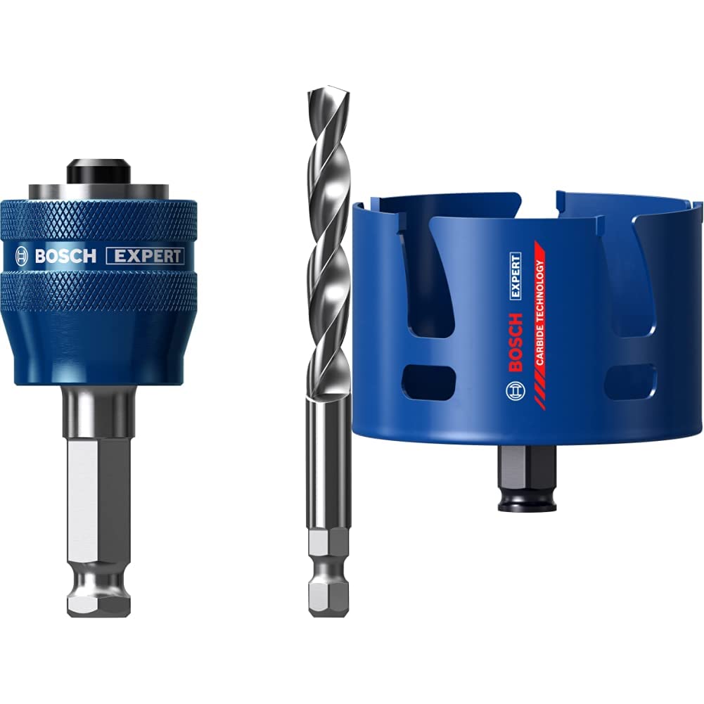 Scie trépan Bosch Expert 102 mm et Power Change Plus, l'excellence du perçage bois