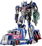 - La altura de la figura es de aproximadamente 22 cm / 9 pulgadas, terceros A el último caballero líder clase Optimus Prime