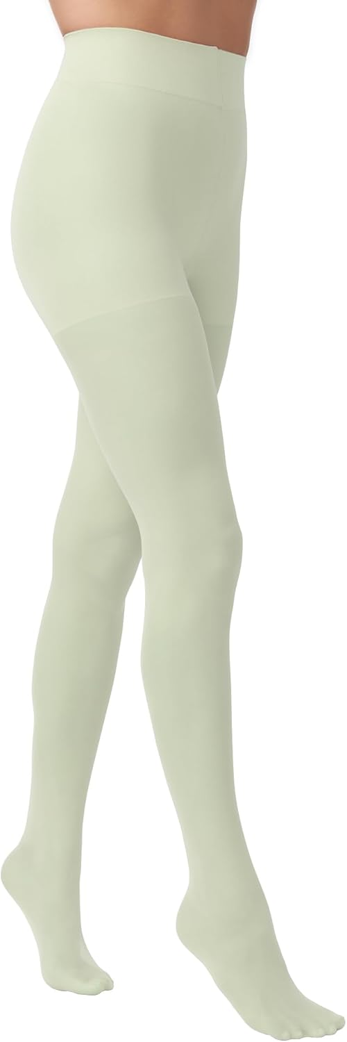 HUE Women's Sheer Control Top Tights Supersoft Lightweight Pantyhose