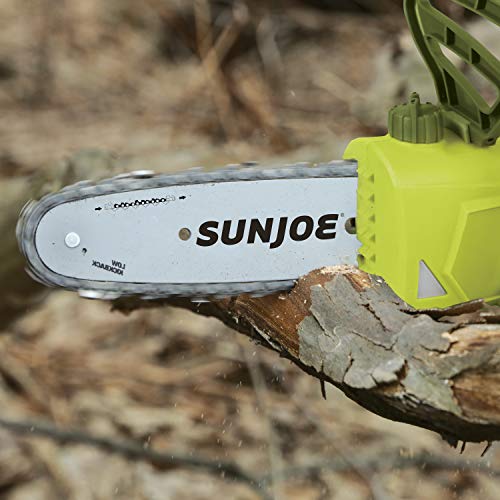 Sun Joe SWJ805E 6 Amp 2-in-1 Convertible Electric Telescoping Pole Chain Saw