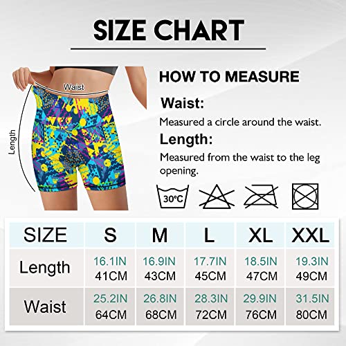 Lusherd 80S Women's High Waisted Workout Yoga Shorts Soft Stretch Seamless Bike Shorts Women Athletic Shorts With Pockets Gym Shorts #TOP5