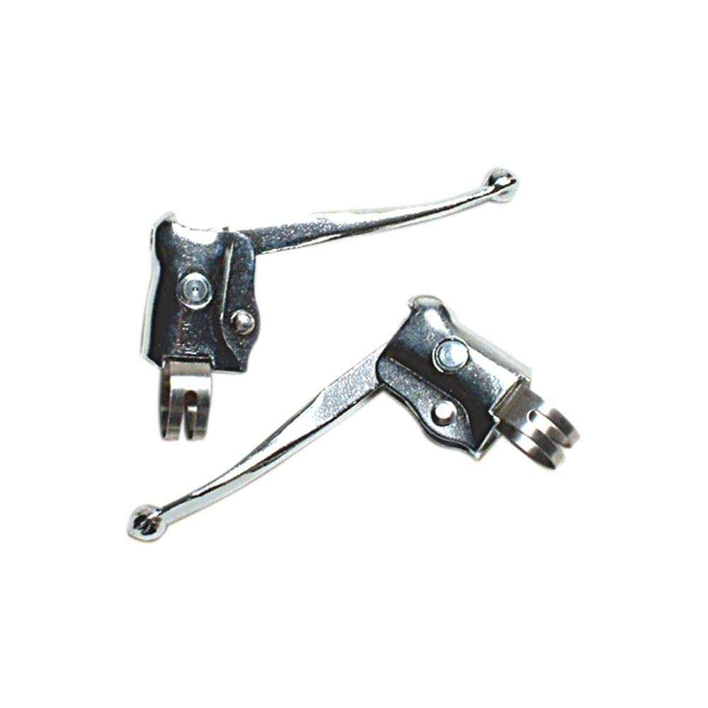Chrome Brake Levers Steel Vintage Traditional Bike Cycle Bicycle Retro Fixie