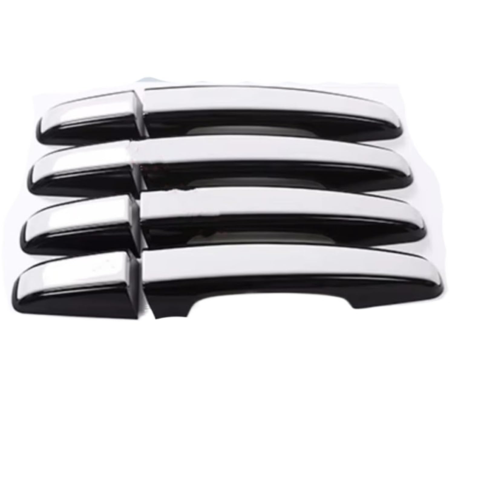FVOIRSS Outer Door Handle Compatible with Land for Rover for Discovery Sport 2015-2023 for 5 2017-2023 Car Side Outside Exterior Comfort Access Door Handles(White Black)