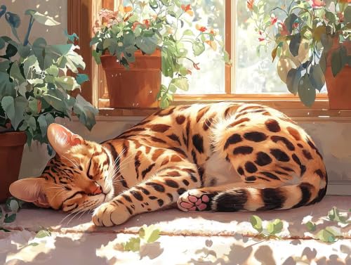 Peinture diamant adulte chat anti-stress kit complet broderie carrée