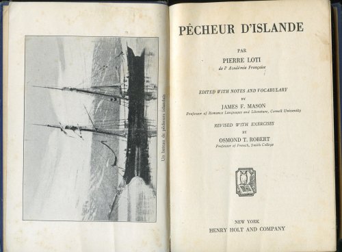 Loti's Pecheur D'Islande B001DJIDMO Book Cover