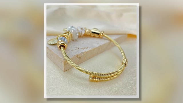 Amazon.co.jp: ブレスレット レディース ゴールド ブランド 星 スター