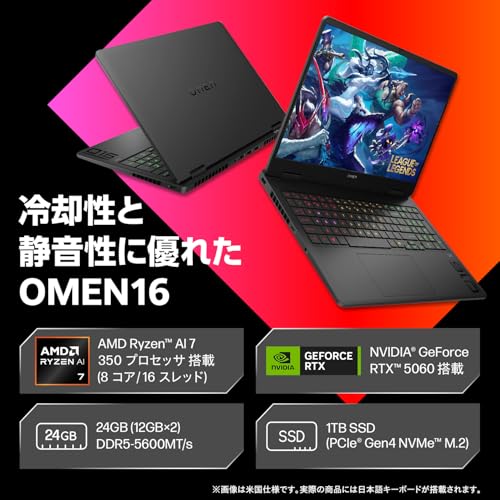 HP OMEN 16-ap BM3P5PA-AAAA の商品画像 1