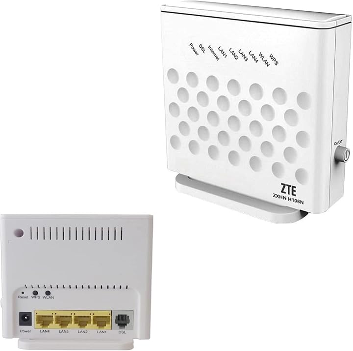 Zte ZXHN H108N Usb+Ethernet 4 Port 300Mbps Kablosuz Adsl 2+ Modem Router