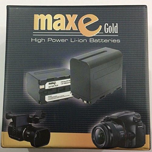 maxe Gold F960 F970 Rechargeable HIGH Power LI-ION Battery for Sony HANDYCAM