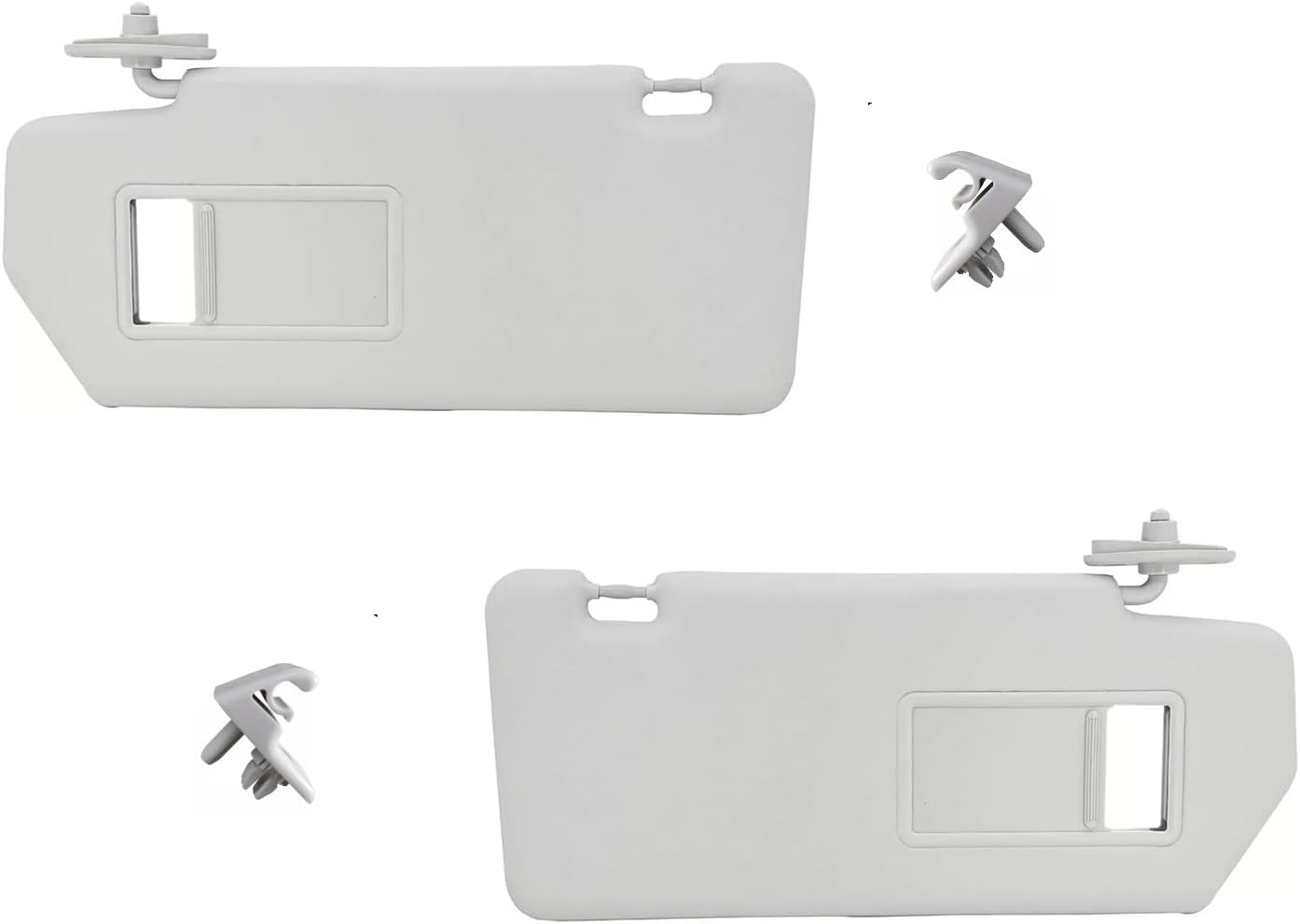 Sun Visor Fits for Fiat Uno & Strada 2012/.. Palio 2003/.. Set Pair Both Sides Left & Right