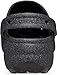 Crocs Women's Classic Platform Glitter Clog, Black, 8 Women