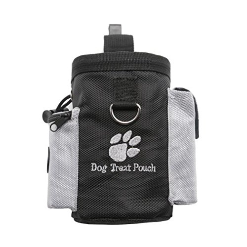 Bolsa Legendog para transporte de ração para cães com cordão e bolsa de treinamento para cães com bo