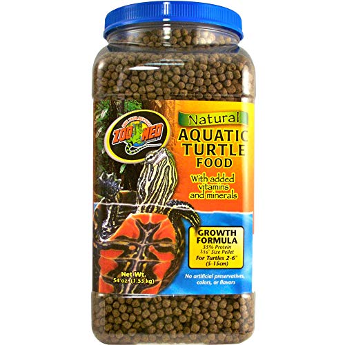 Zoo Med Aquatic Turtle Food Growth Formula, 54 oz.