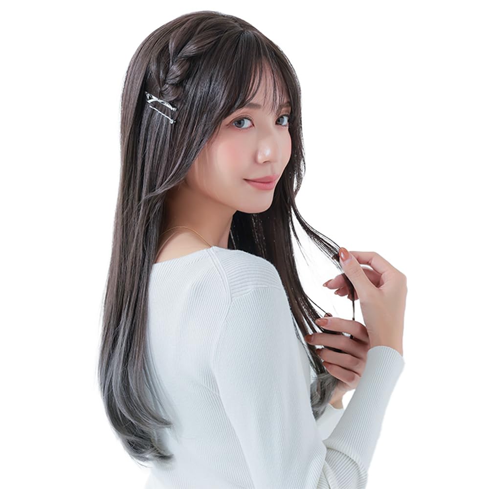 Amazon.co.jp: [AQUADOLL(アクアドール)] ウィッグ カール ロング 前髪