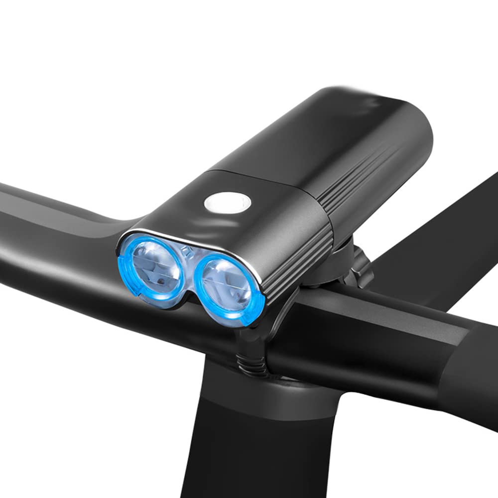 1800 Lumens Bike Światło Przednie Przednie Led Led Usb Ładowne Akumulator Rower Rower Front Akcesoria