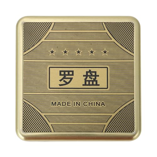 Brújula Feng Shui pequeña 10 cm de aleación impermeable miniatura 1