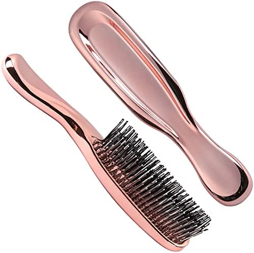 Hair Brush, Detangler brush,Multi-Functional Health Hairbrush, Scalp Massager Hair Grow Brush - Glide Through Tangles with Ease - for All Hair Types. (Rose Gold)