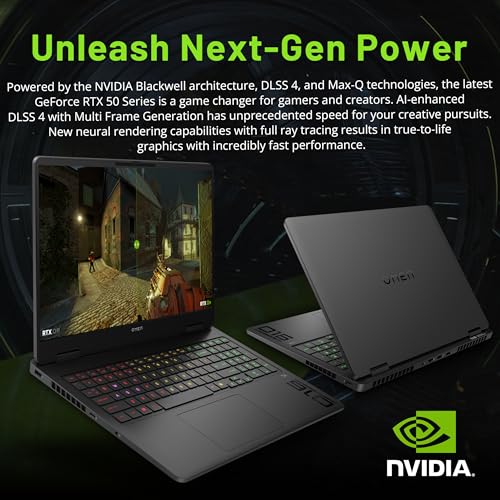 Image of HP Omen 16 inch 2K 144Hz Gaming Laptop, AMD Ryzen 9 8940HX, GeForce RTX 5060 Graphics, 64GB DDR5, 5TB Storage(4TB SSD & 1TB Docking Station), 4-Zone RGB Backlit Keyboard, Copilot, Win 11 Pro, Shadow Black