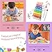 Wooden Xylophone for Kids,Toddler Xylophone Toy with 2 Child Safe Mallets,8 Diatonic Keys Musical Instruments for Preschoolers Educational Toys,Gifts