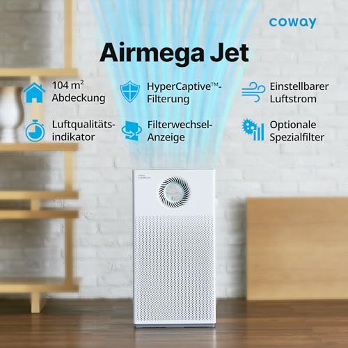 COWAY HEPA Luftreiniger Allergiker für Haustiere, MegaJet, AIRMEGA JET – Ansicht 2