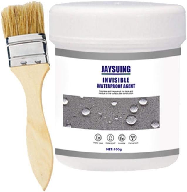 voloki Transparent Waterproof Agent Toilet Anti-Leak Nano Spray Glue, Super Strong Bonding Adhesive Sealant Permeable Invisible Waterproof Glue for Bathroom Tile Waterproof Coating