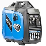 Hyundai 2.0kW Petrol Inverter Generator, 1.8kW Continuous Power, Pure Sine Wave, 62dBA Noise, Portable Power for Camping and Caravans