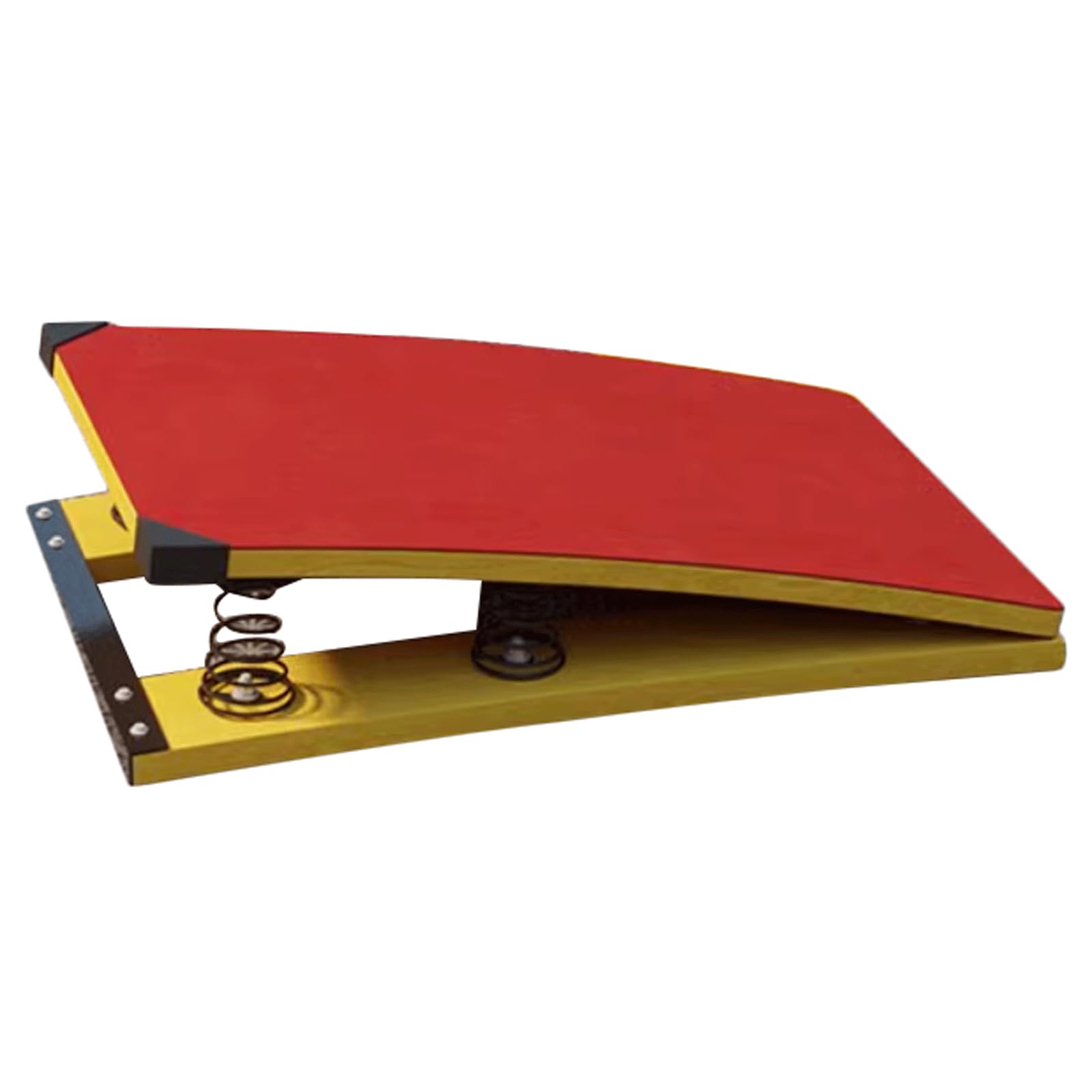 Trampolino da Ginnastica in Legno Duro Trampolino da Ginnastica Curvo per carichi Pesanti con Trampolino di Salto per la Scuola a casa Allenamento