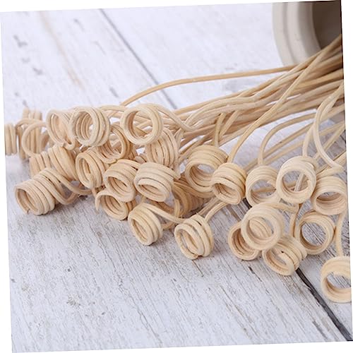 20 palitos difusores de aceite esencial rattan en espiral miniatura 2