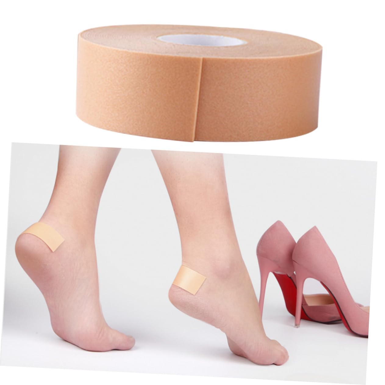 Beatifufu Steps Tape High Grip Anti Tape Women Foot Pad Non Adhesive Backed Tape Stair Strip Sticker Anti Sticker Multifunction Insole Men and Women Ladder Tape