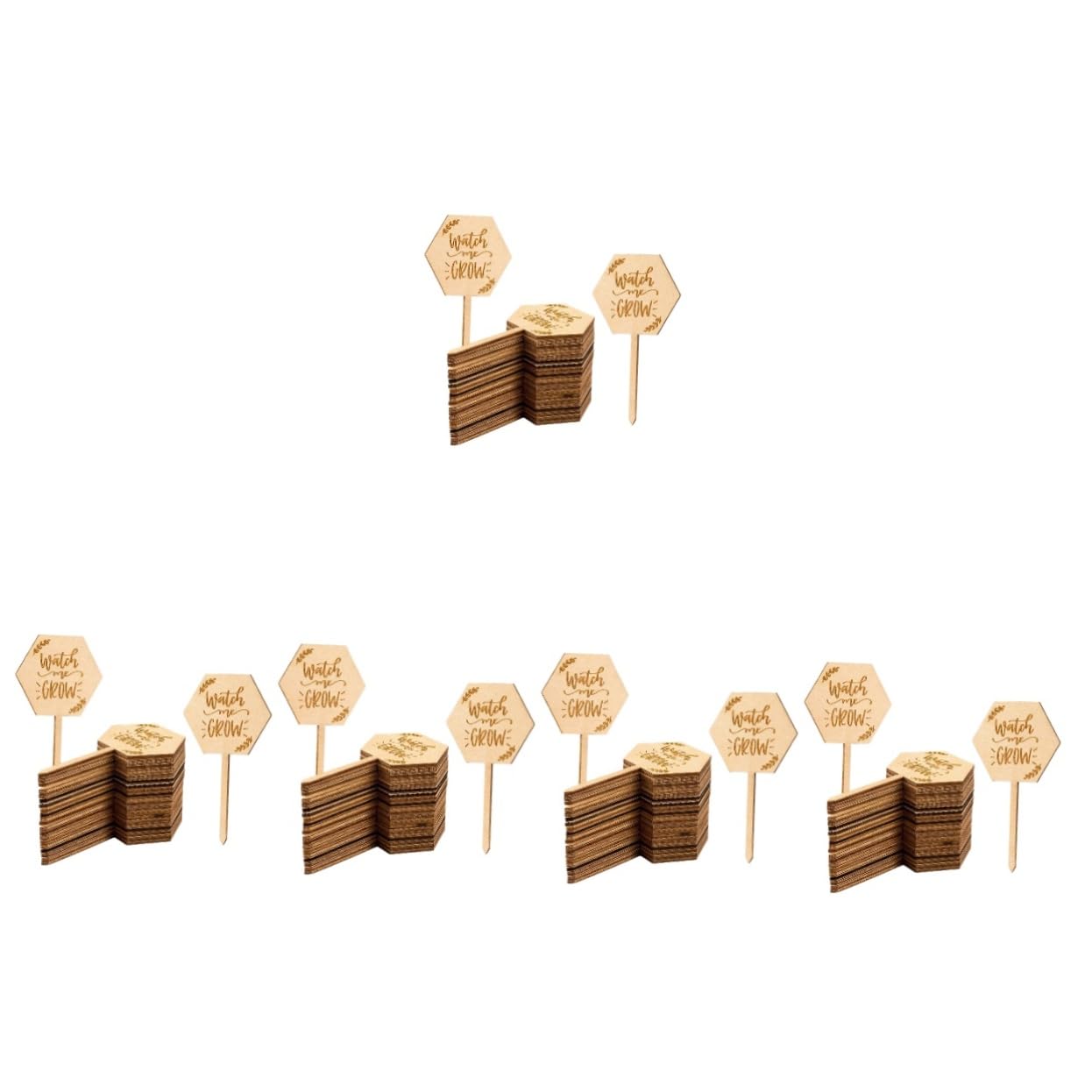 HANABASS 5 Ensembles Étiquettes Pour Plantes Marqueurs De Jardin Durables Pour Identifier Fleurs Plantes Pot Pour Magasins De Fleurs 40 Pièces * 5