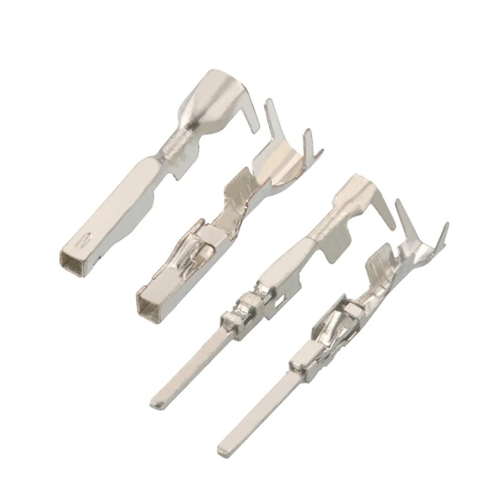 20/50/100/200/500 Pcs 1.2mm Terminal 7-1452668-1 Tinned Copper Connector Crimp Loose Pins Plug for Magotan Sagitar Radar(Male Female,20 pcs)