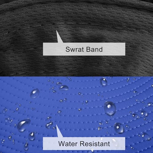 Image of Sun Hats for Men Women Fishing Hat UPF 50+ Breathable Wide Brim Summer UV Protection Hat