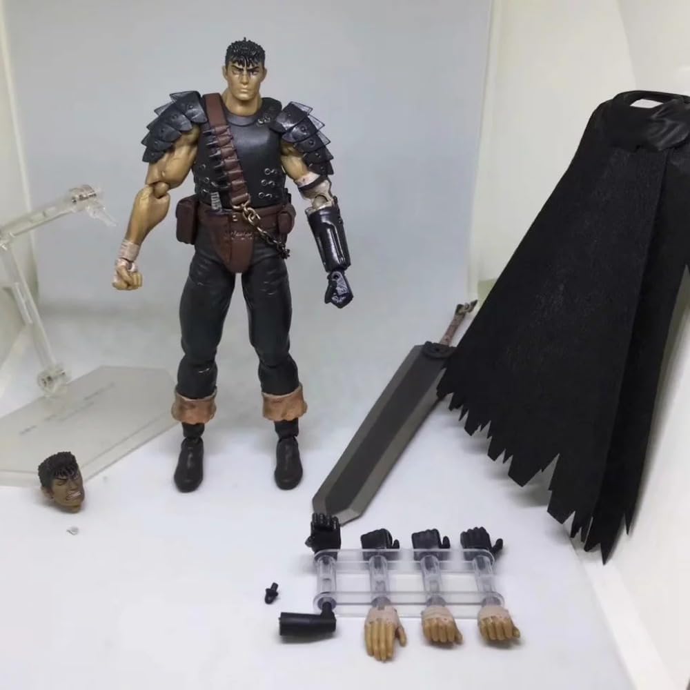 Amazon.com: Kenpu Denbu Brand Warrior Black Swordsman Berserk Guts
