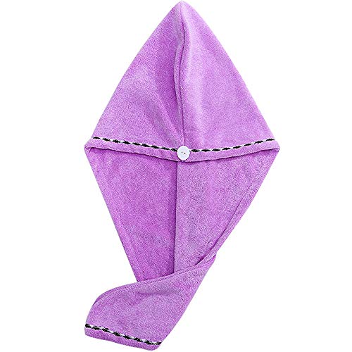 NIUTA Microfiber Quick-Drying Towel, Super Absorbent Quick-Drying (Purple)