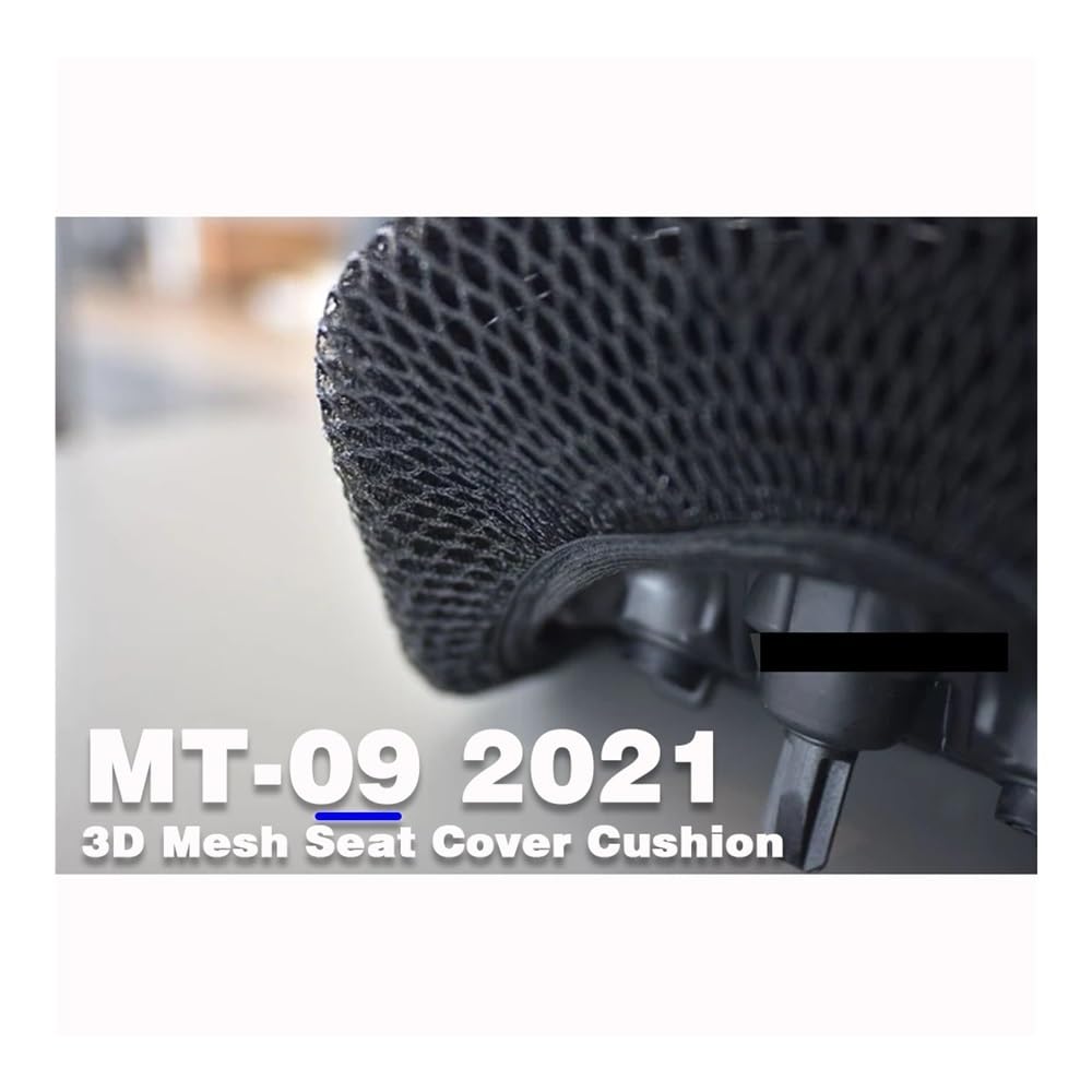 Coprisella per moto sportiva Coprisedile per MT09 MT 09 MT-09 2021 Accessori moto Mesh Elasticità Protezione cuscino Sella in tessuto di nylon