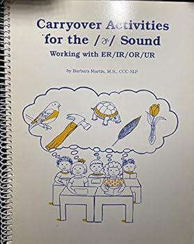 Spiral-bound Carryover Activities for the ER Sound Book