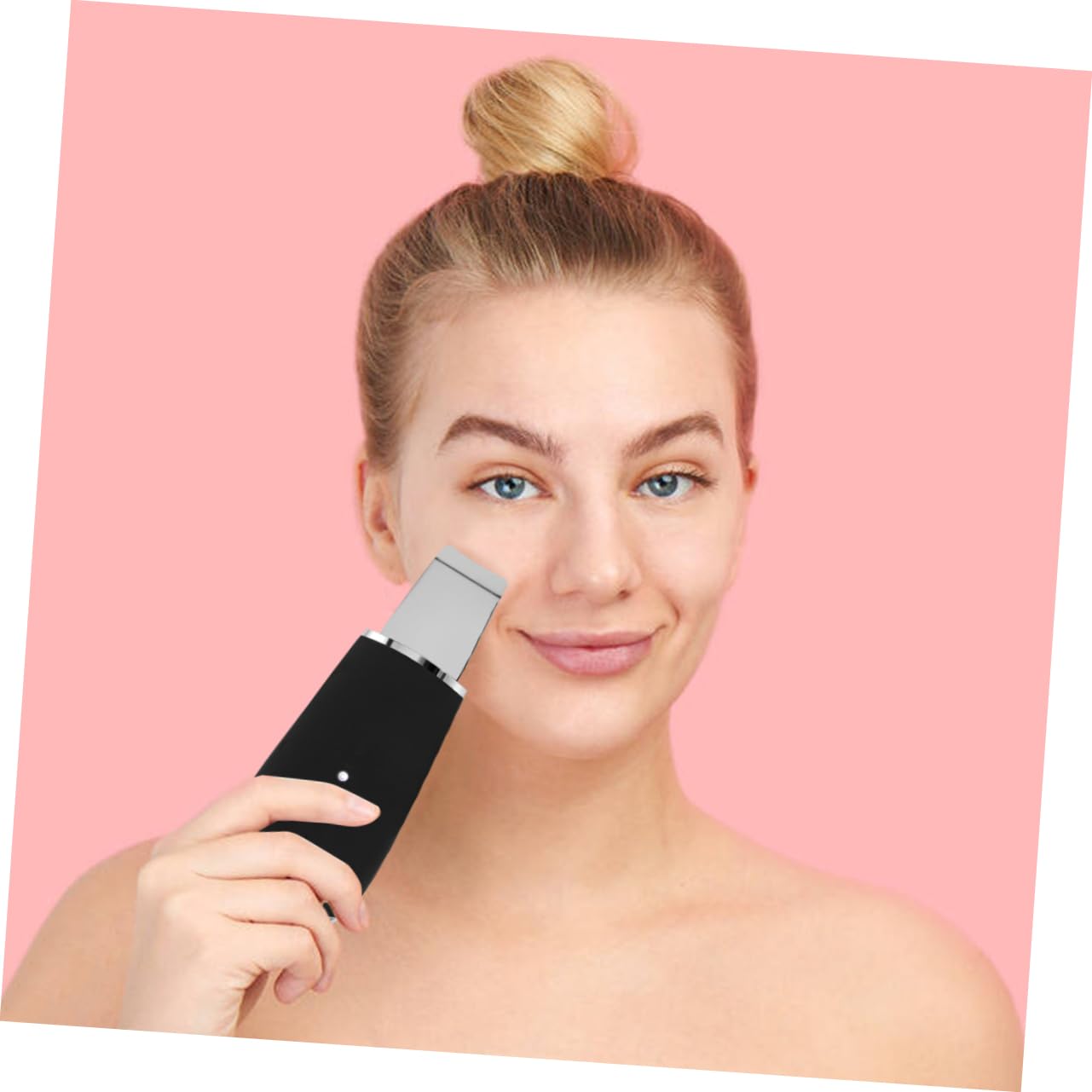 Cepillo Facial Eléctrico de Limpieza Facial Negro 500mah