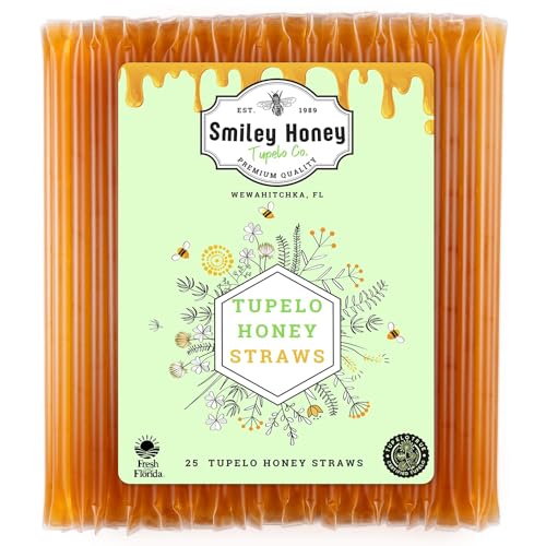 Smiley Honey 100% Tupelo Honey Straws Orgánicos