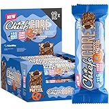 CHIEFS Creamy High Protein Riegel - süß-salziger Schokolade Brezel Geschmack - 12er Box - 11g Protein - perfekter Snack ohne Zuckerzusatz - kalorienarm & low sugar - Eiweißriegel ohne Palmöl
