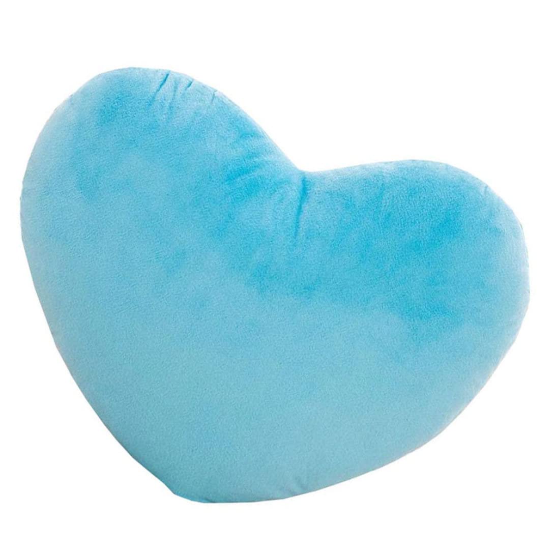 Soft Heart Shape Plush Pillow, 20x30cm, Pink Fluffy Decorative Cushion For Valentine's Day & Gifts