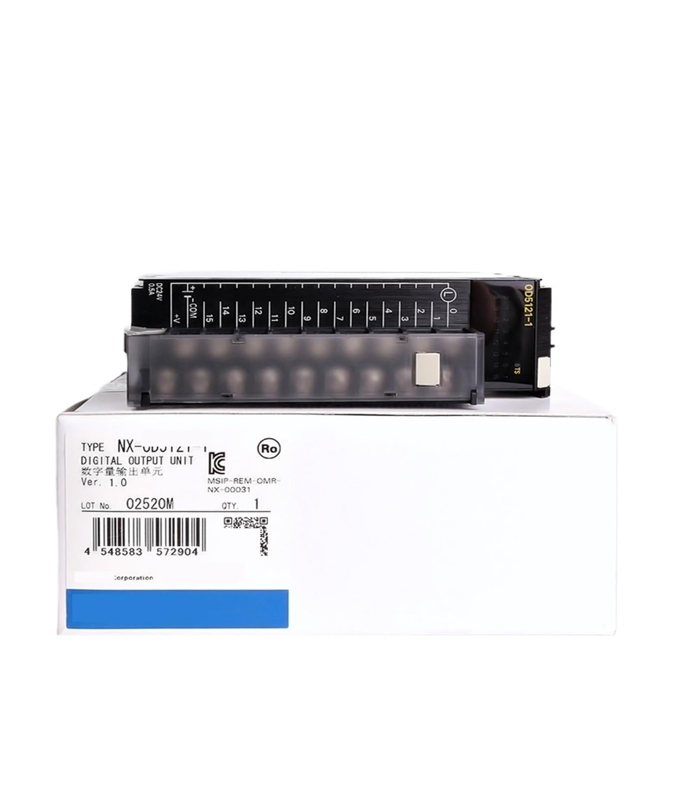 Module PLC NX-OD2258 et NX-OD2154 module de sortie numérique Balance Flexible