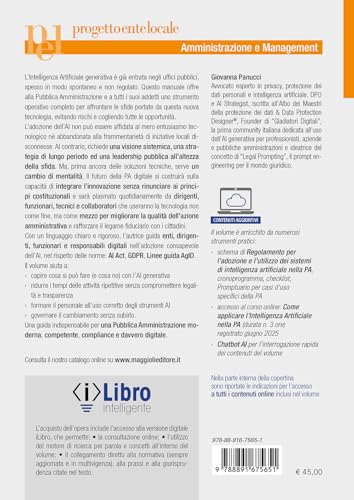 Guida Pratica All'adozione Dell'intelligenza Artificiale Nella Pubblica Amministrazione - Con Chatbot Per L'interrogazione Del Volume Tramite Ai - 2