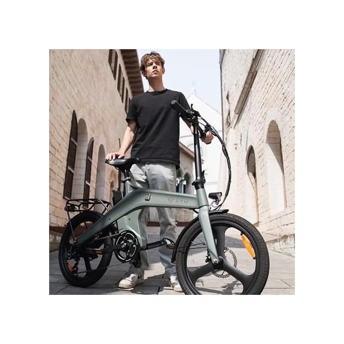 DYU Electric Bike 20 inch Foldable Pedal Assist - Image 6