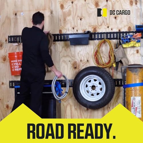Image of DC Cargo Mall Adjustable Cargo Bar for Pickup Truck Bed - 40 inch-70 inch Truck Bed Divider, 2 Pack Heavy-Duty Cargo Stabilizer for Tundra, Ram 1500 & More
