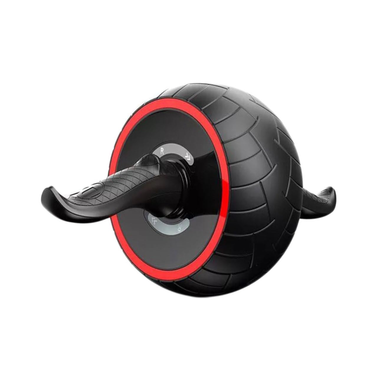 Ruota Addominali Fitness Gomma Antiscivolo per Allenamento Core Trainer Addominali Silenzioso e Palestra Effettivo e Brucia Grassi