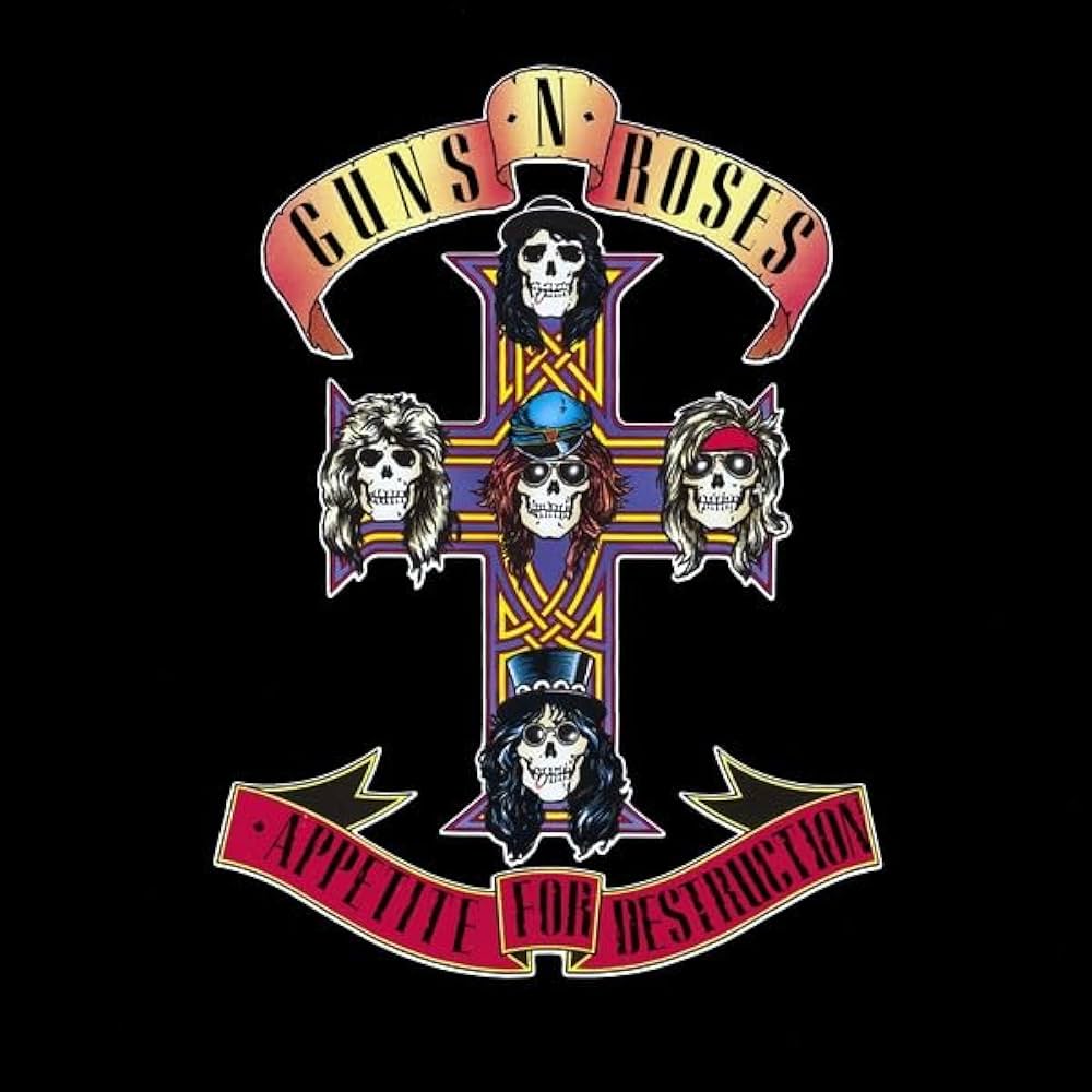 国内盤 GUNS N’ ROSES - APPTITE FOR DESTRUCT Guns N' Roses, Guns N' Roses, Guns N' Roses - Appetite For