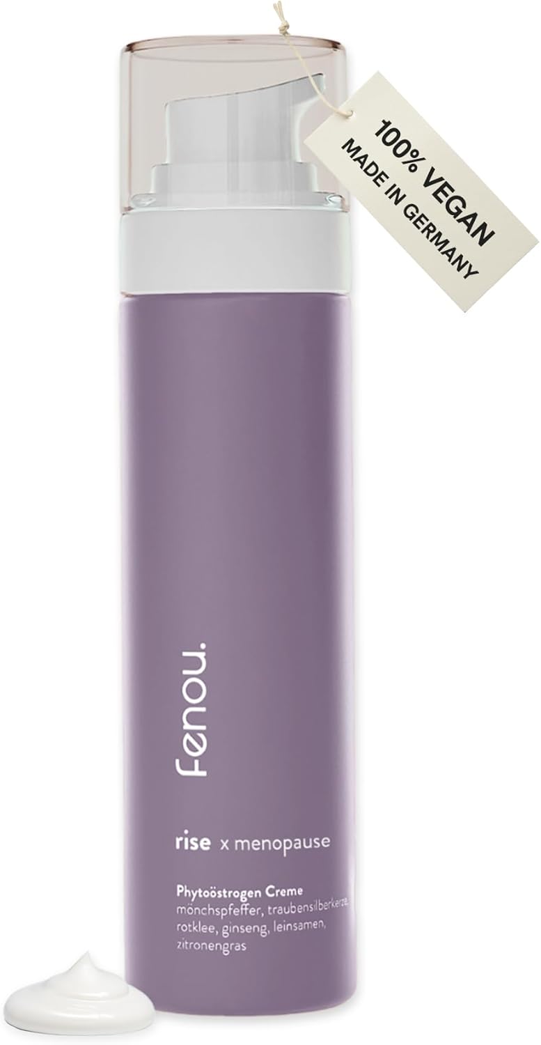 Fenou Rise x Menopause Phyto Cream – With Monk Pepper – Vegan – Plant Support for Menopause Women – 50 ml